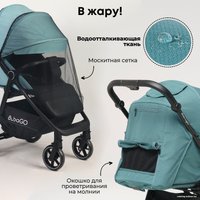 Коляска прогулочная «книга» Bubago Bass Light (черный)