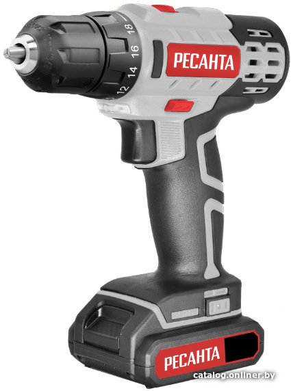 

Дрель-шуруповерт Ресанта ДА-50Л2-18А (с 2-мя АКБ, кейс)