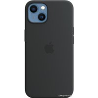 Чехол для телефона Apple MagSafe Silicone Case для iPhone 13 (темная ночь)