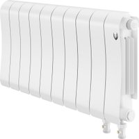 Биметаллический радиатор Royal Thermo Infinity 300 Bianco Traffico VR80 - 10 секций