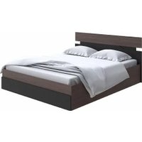 Кровать PROxSON Milton с ПМ 160x190 (ясень шимо темный/черный)