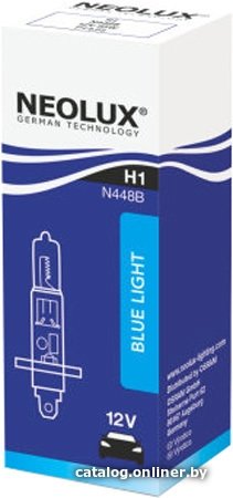 Галогенная лампа Neolux H1 Blue Light 1шт