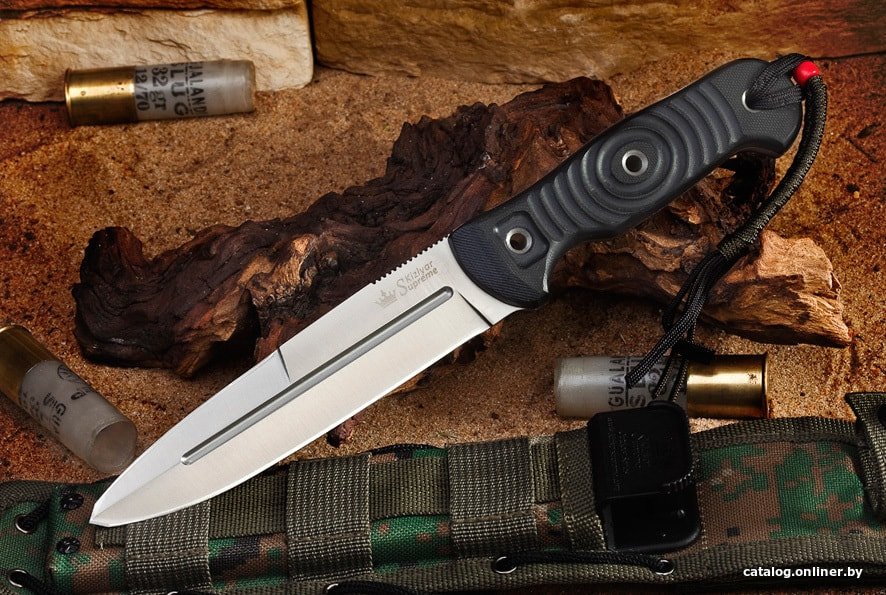 Нож Kizlyar Supreme Legion AUS-8 Stonewash