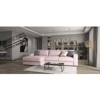 Угловой диван Rivalli Дискавери с оттоманкой левая (Elle forest)