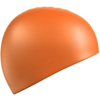 Шапочка для плавания Mad Wave Standart Cap Silicone (оранжевый)