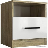 Комплект мебели для спальни Евва Престиж ПР-1.1 (дуб кантри золотой/белый)