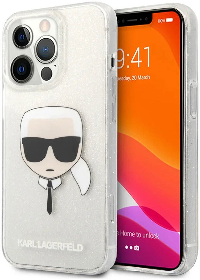 

Чехол для телефона CG Mobile Karl Lagerfeld для iPhone 13 Pro KLHCP13LKHTUGLS