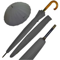 Зонт-трость Ame Yoke L65-24CH (серый)