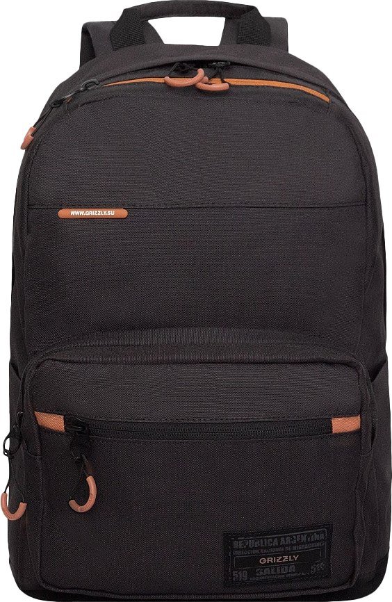 

Городской рюкзак Grizzly RQL-518-1 (черный)