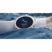 Умные часы Huawei Watch GT 3 Pro Ceramic 43 мм (белый/кожа)