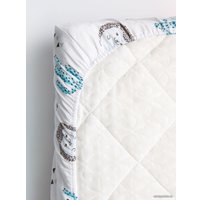 Простыня Amarobaby Ежики AMARO-5102-Ez