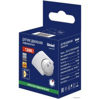 Датчик движения Uniel USN-R22 1200W/180R White