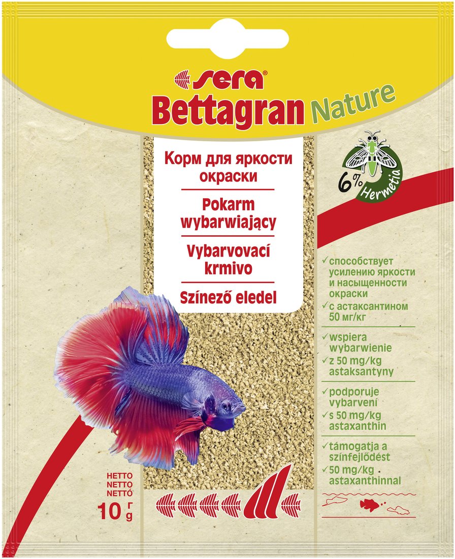 

Сухой корм Sera Bettagran Nature 10 г