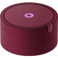 Умная колонка Яндекс Станция Мини 2 без часов (красный гранат)