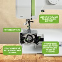 Электромеханическая швейная машина Janete 987P (зеленый)
