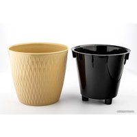 Кашпо Эльфпласт Kerama 496 4.6 л (темно-бежевый)