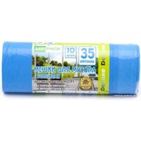 Пакеты для мусора Mirpack Delux 30 мкм 35 л (10 шт)