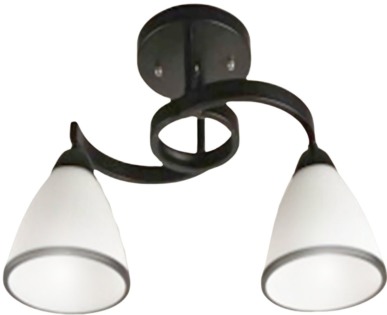 

Припотолочная люстра Aitin Pro НПБ 02-2x60-101 7600/2 (черный)