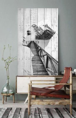 

Картина White Wood B112-V-120-180-6.11 180x120 см