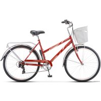 Велосипед Stels Navigator 250 Lady 26 Z010 2020 (темно-красный)