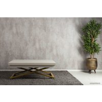 Стол-трансформер Levmar Cross D36/S90 (дуб анкор светлый/золото)