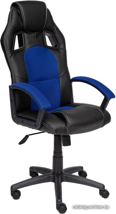 Игровое (геймерское) кресло TetChair Driver (черный/синий)