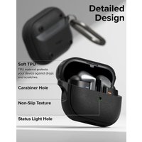 Чехол Ringke Onyx Magnetic Magsafe для Samsung Galaxy Buds 3 / 3 Pro Black в Гомеле