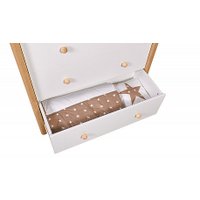 Детский комод Polini Kids Simple 3501 0002769.31 (белый/натуральный)