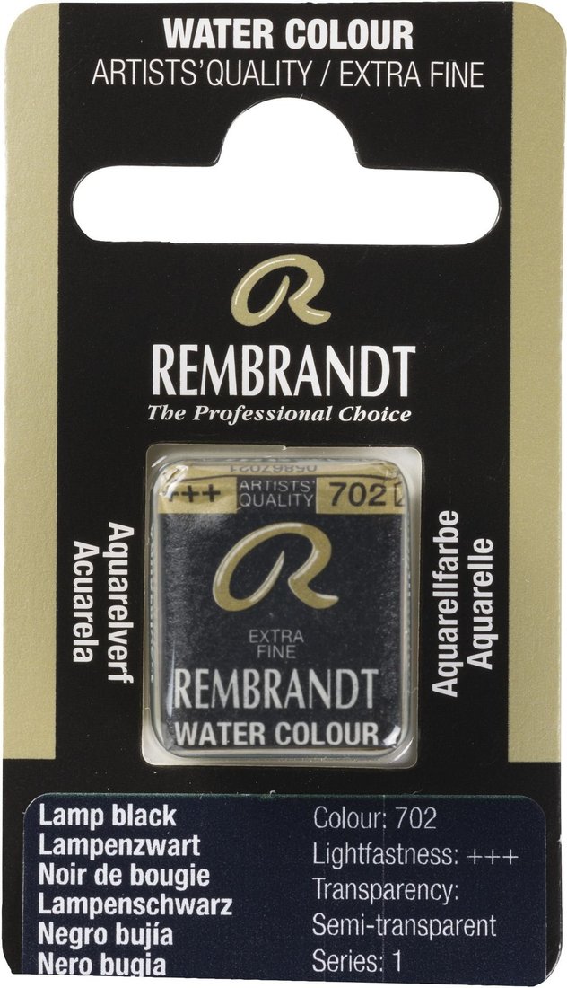 

Акварельная краска Rembrandt 702 05867021 (сажа газовая, кювета)