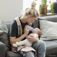 Рюкзак-переноска BabyBjorn Mini Cotton (dusty pink)