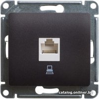 Розетка компьютерная Schneider Electric Glossa GSL000881K (шоколад)