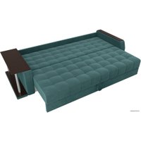 Диван Лига диванов Атлантида 102226 (велюр, бирюзовый)