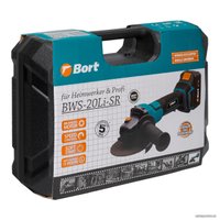 Угловая шлифмашина Bort BWS-20LI-SR (с 2-мя АКБ)