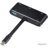 Адаптер USBTOP USB 3.1 Type-C на HDMI/VGA/3.5 мм/USB 3.0/USB-C