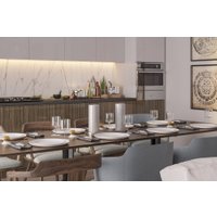 Набор свечей Мелт 200 мм (2 шт, серебряный)