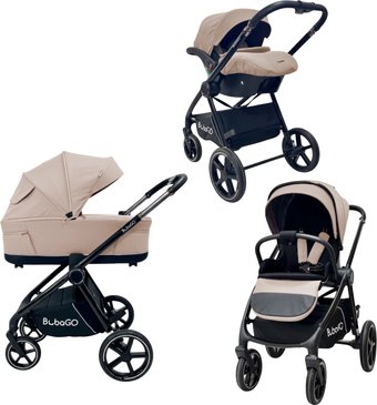 Универсальная коляска Bubago Niveta (3 в 1, мокко)