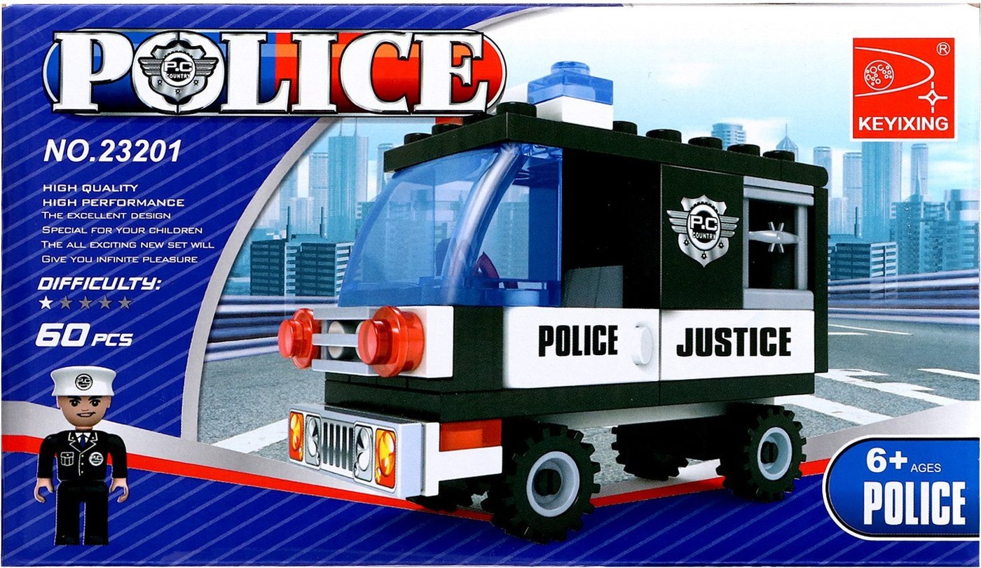 

Конструктор Keyixing Полиция 23201 460613