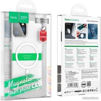 Чехол для телефона Hoco Magnetic для iPhone 14 Pro Max (прозрачный)