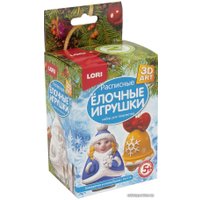 Набор для рисования Lori Роспись елочных игрушек. Снегурочка и колокольчик Ир-014