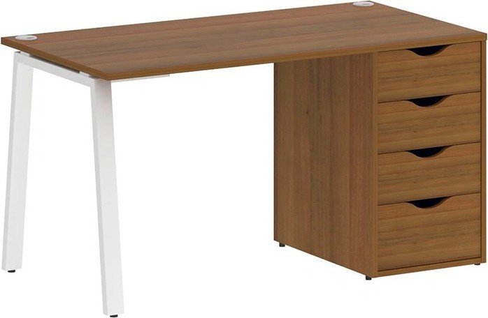 

Стол Riva Home Office VR.SP-3-138.4.A White (орех гарда)