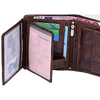 Портмоне с автодокументами Cedar Always Wild N4L-BC (коричневый)