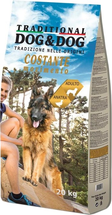 

Сухой корм для собак Dog&Dog Adult Traditional Costante Movimento 20 кг