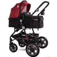 Универсальная коляска Lorelli Lora 2021 (2 в 1, luxe red elephants)