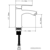 Смеситель Ekko E10151-7