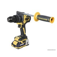 Ударная дрель-шуруповерт Hanskonner HCD20165PRO (с 2-мя АКБ, кейс)