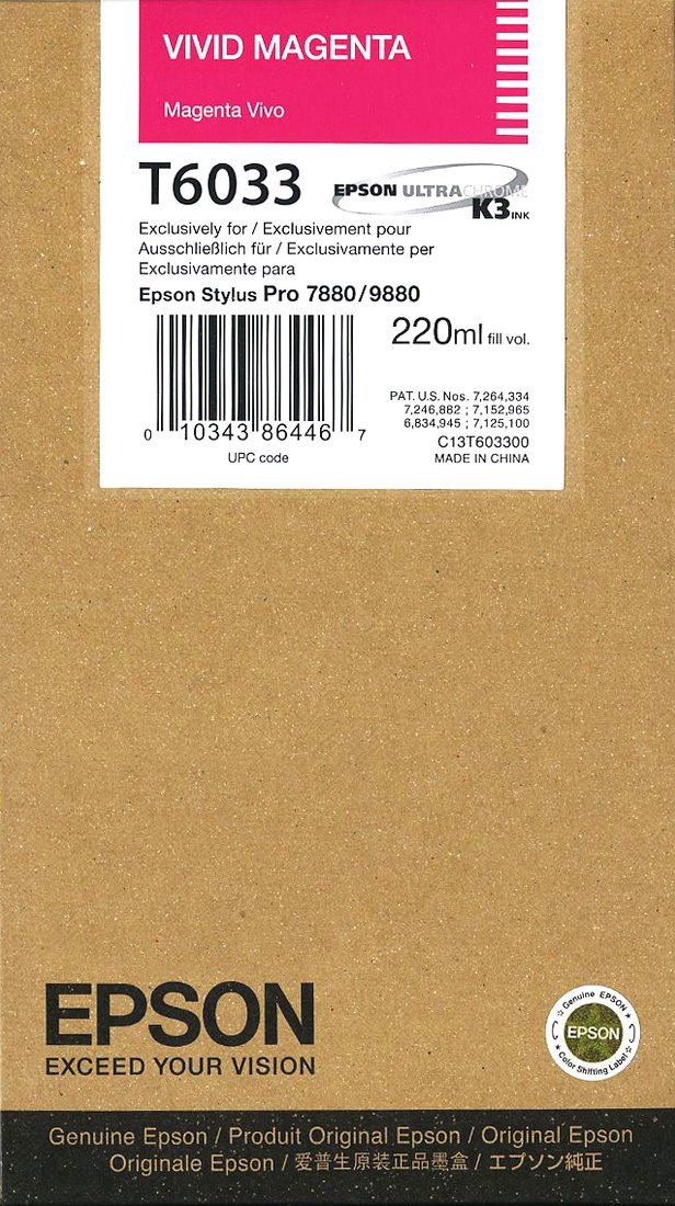 

Картридж Epson C13T603300