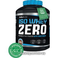 Протеин сывороточный (изолят) BioTech USA Iso Whey Zero (печенье/крем, 2270 г)