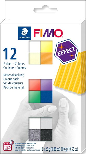 

Полимерная глина Fimo Effect 8013 C12-1 (12x25 г)