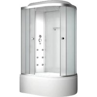 Душевая кабина Oda 8037BML (белый/матовое стекло)