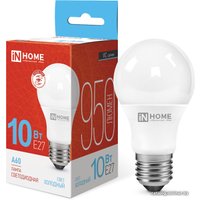 Светодиодная лампочка In Home LED-A60-VC 10Вт 230В Е27 6500К 950Лм 4690612020228